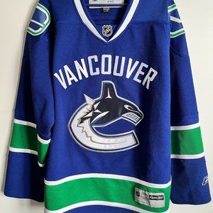 NHL Reebok Vancouver Canucks 2007-2017 Home Jersey